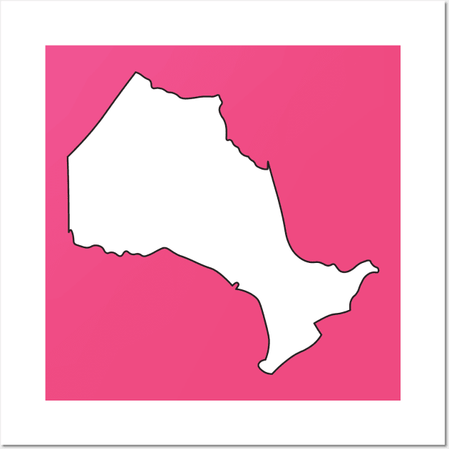 Ontario Blank Wall Art by loudestkitten